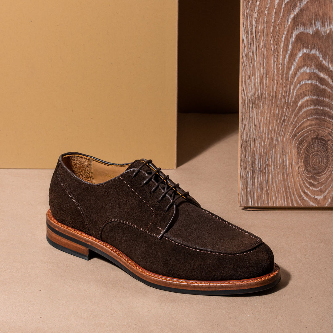 Anders Split Toe Derbies - Suede