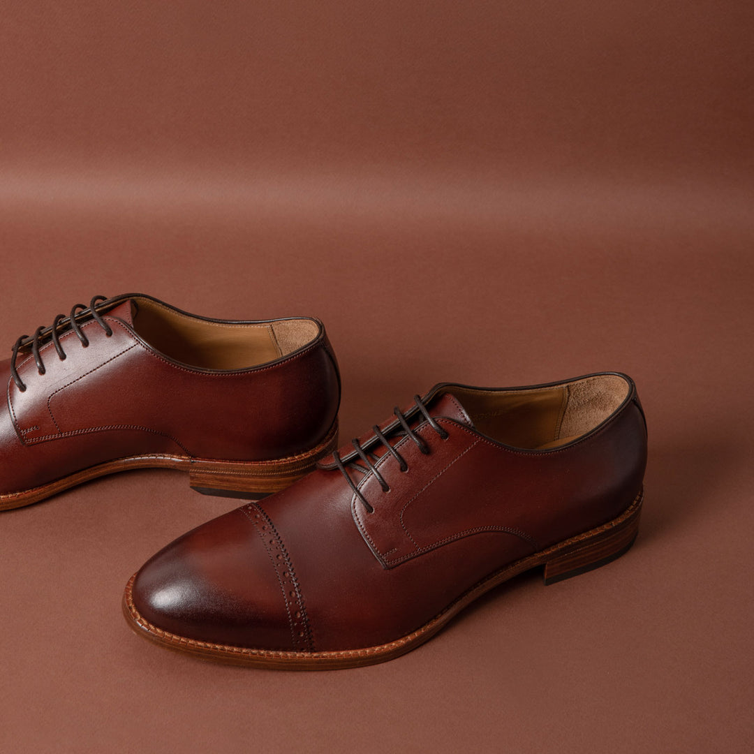 Norman Cap Toe Derbies