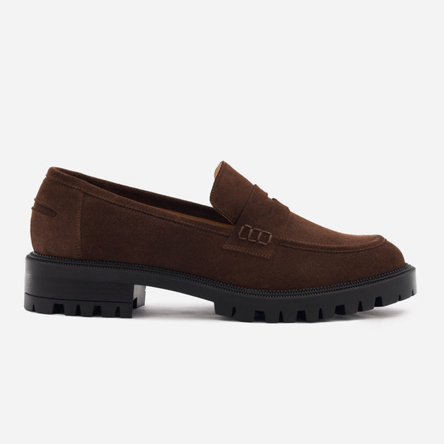 Georgia Loafers - Suede - Women's