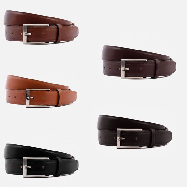 Lot 2024 of 3 Mens leather belts Cole Haan 40